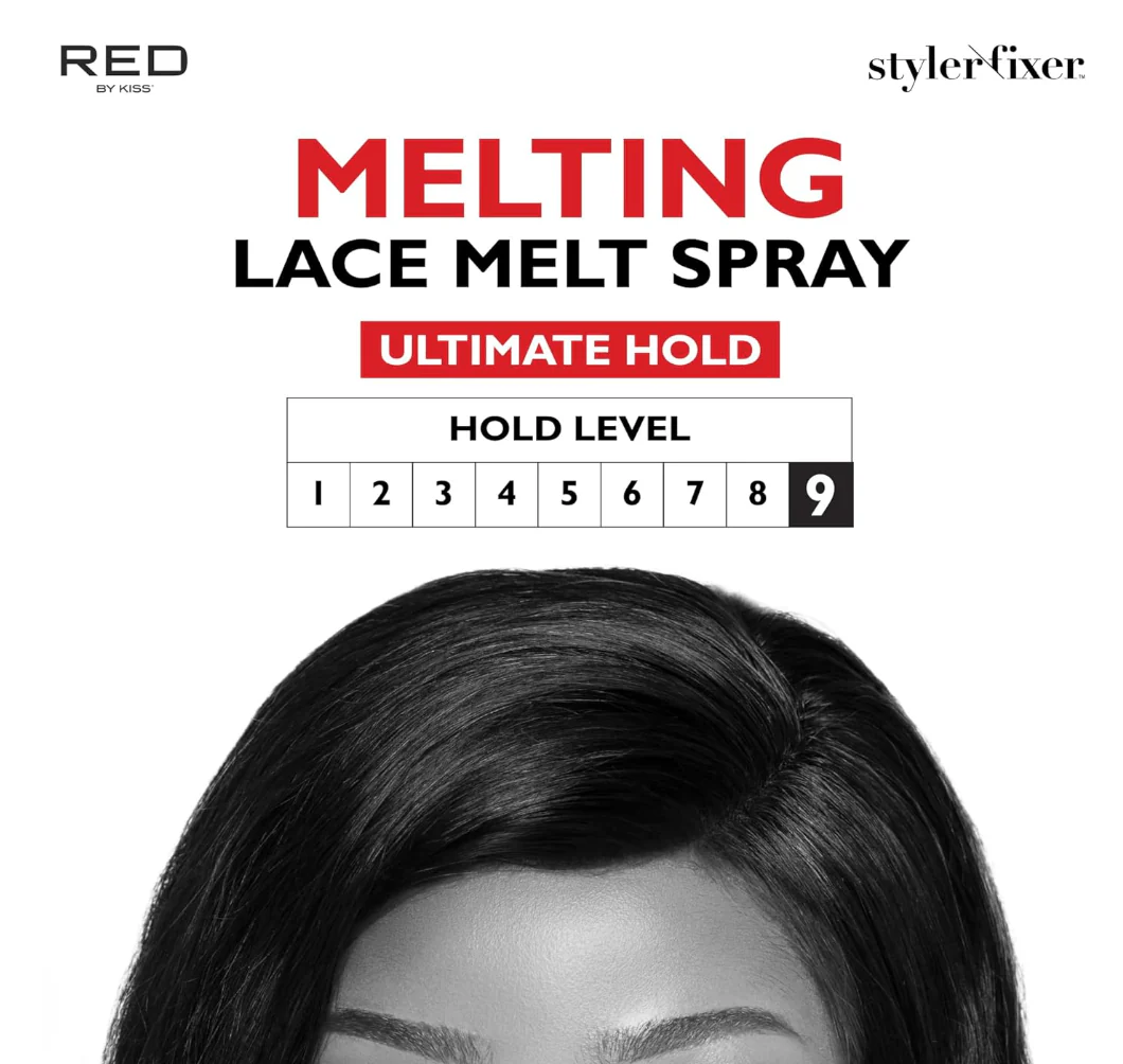 RED by Kiss Styler Fixer Melting Lace Spray β Ultimate Hold - Image 5