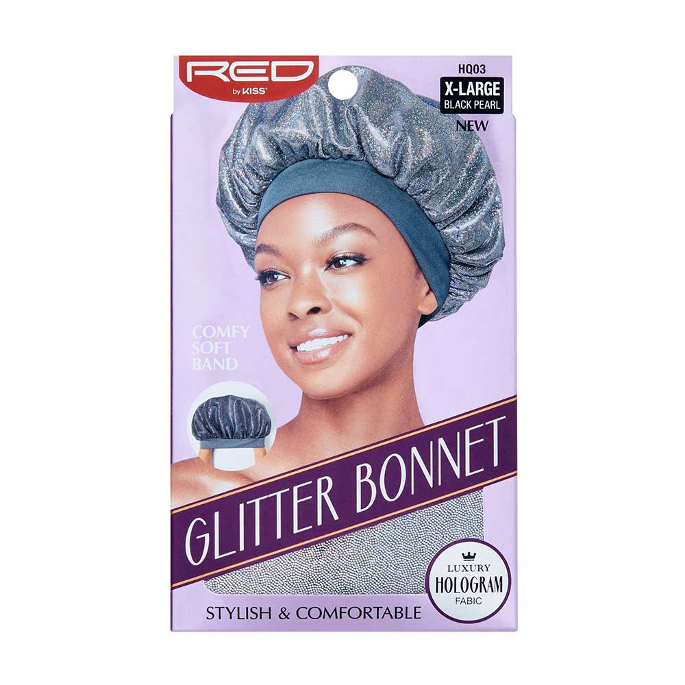 Red by Kiss Super X-Large Glitter Bonnet - Image 10