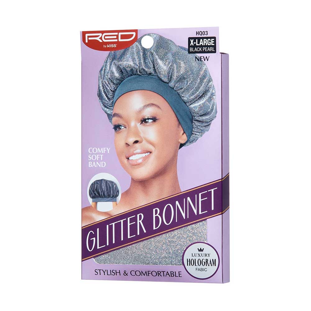 Red by Kiss Super X-Large Glitter Bonnet - Image 11