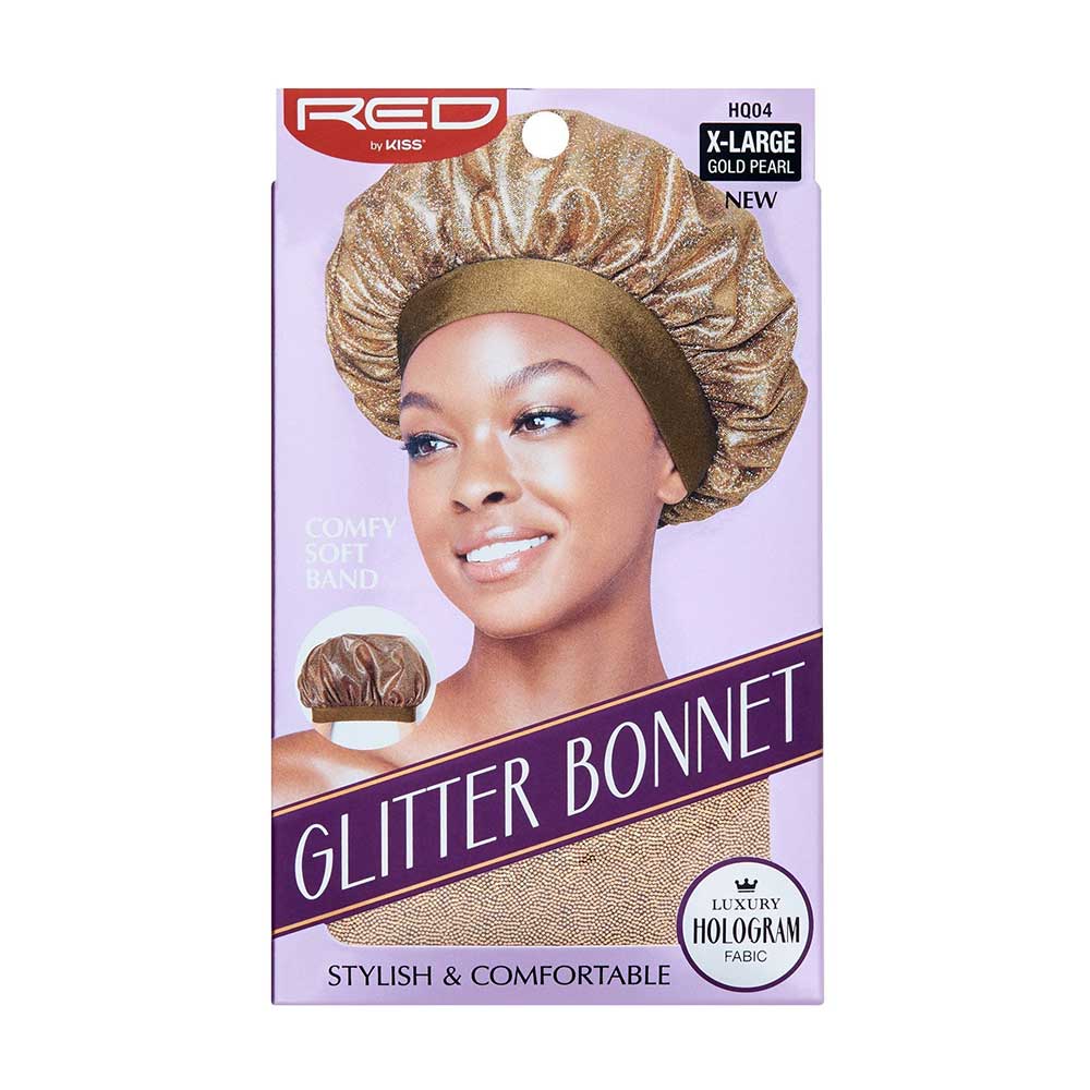 Red by Kiss Super X-Large Glitter Bonnet - Image 14