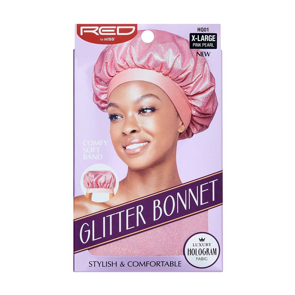 Red by Kiss Super X-Large Glitter Bonnet - Image 2