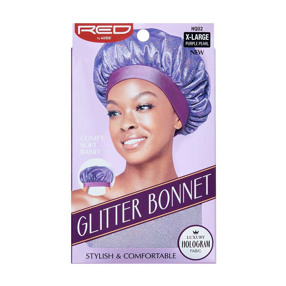 Red by Kiss Super X-Large Glitter Bonnet - Image 6