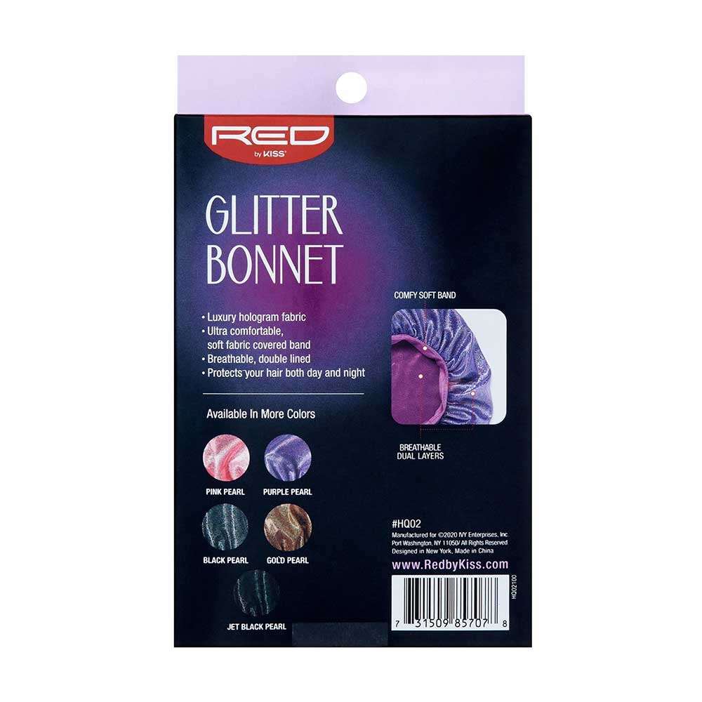 Red by Kiss Super X-Large Glitter Bonnet - Image 8