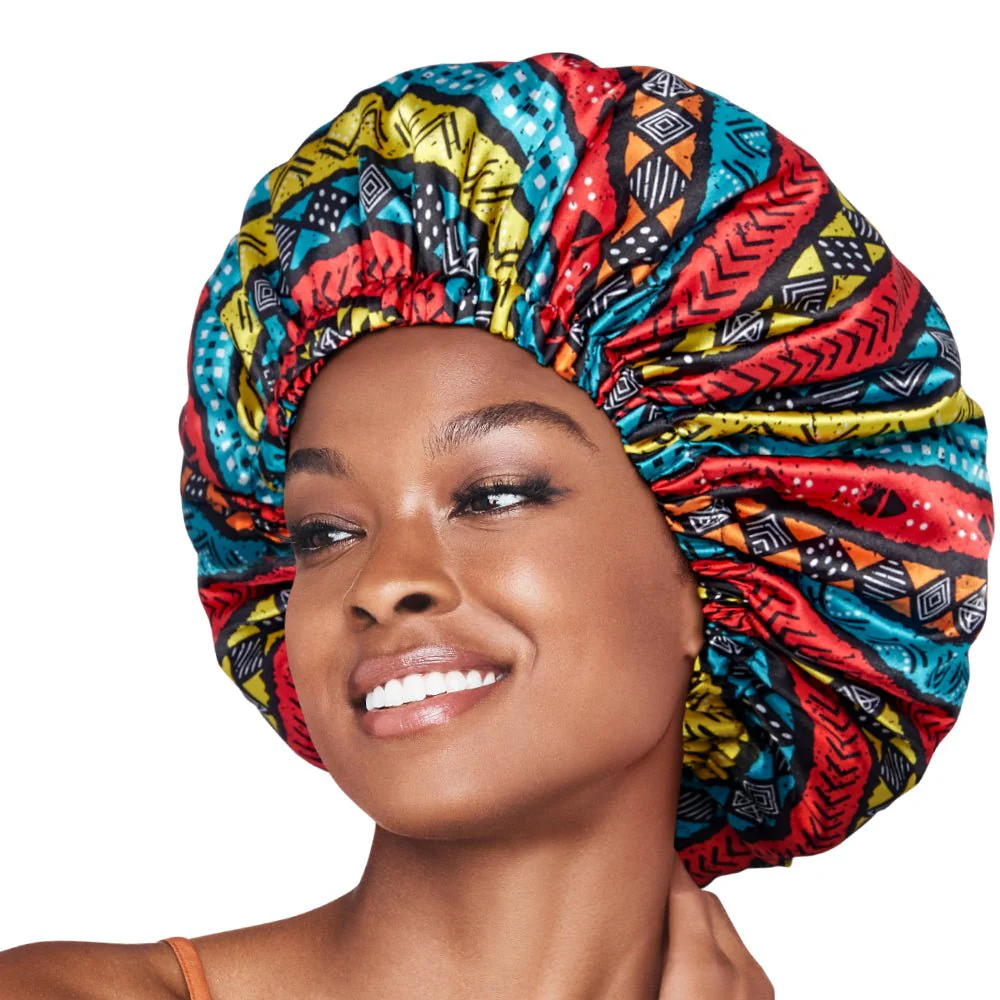 Red by Kiss Adjustable Ultra Silky Satin Bonnet β X-Large - Image 11