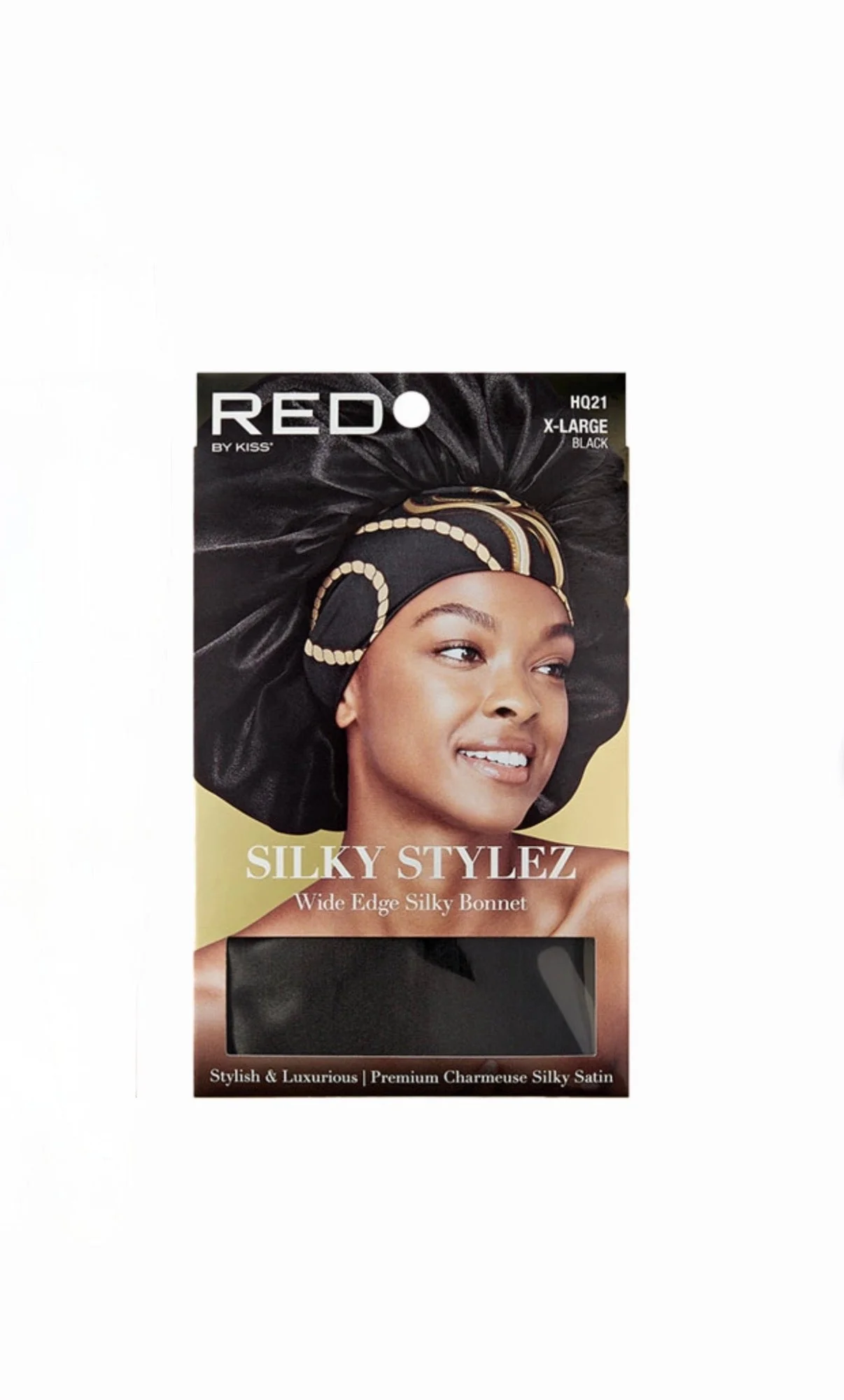 Red by Kiss Adjustable Ultra Silky Satin Bonnet β X-Large - Image 16