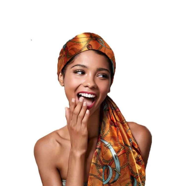 Red by Kiss Premium Charmeuse Silky Satin Wrap Scarf - Image 2