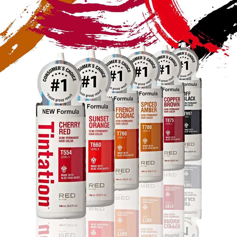 Red by Kiss ā Tintation Semi-Permanent Hair Color
