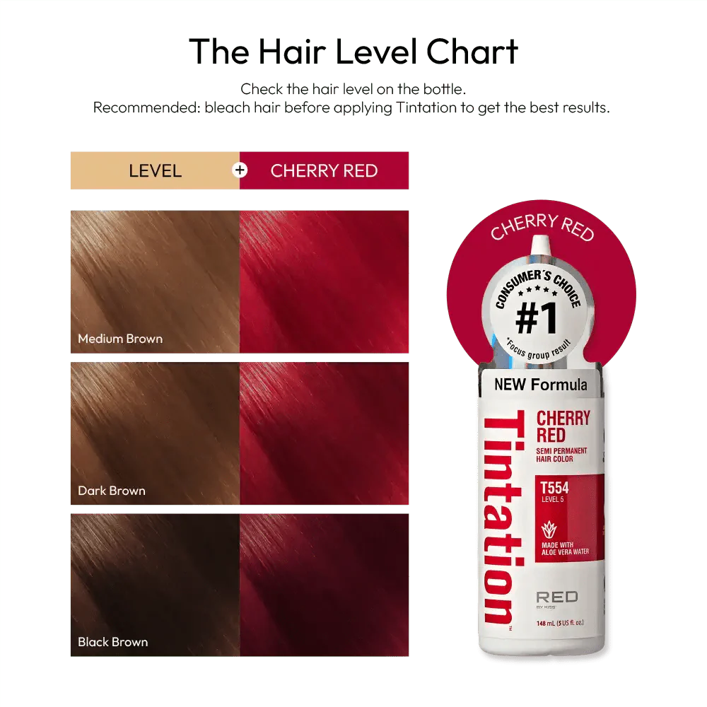 Red by Kiss ā Tintation Semi-Permanent Hair Color - Image 6