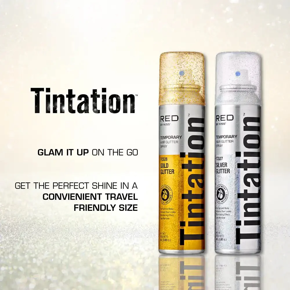 Red by Kiss Tintation Temporary Hair Color Spray