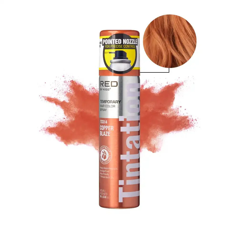 Red by Kiss Tintation Temporary Hair Color Spray – Vibrant Collection - Image 11