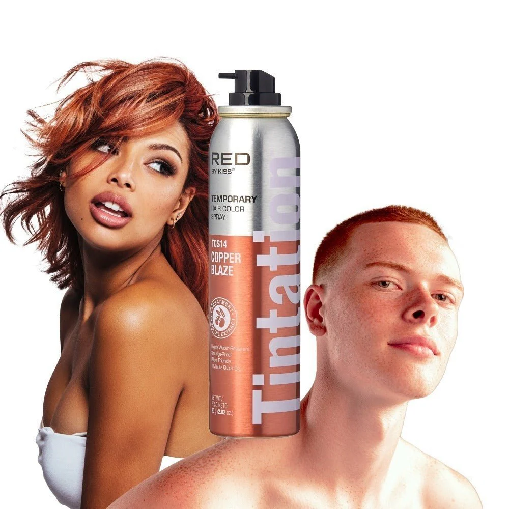 Red by Kiss Tintation Temporary Hair Color Spray – Vibrant Collection - Image 12