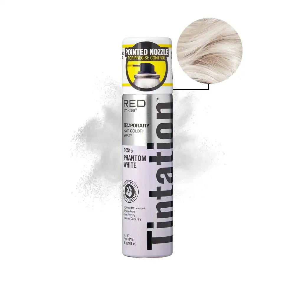 Red by Kiss Tintation Temporary Hair Color Spray – Vibrant Collection - Image 14