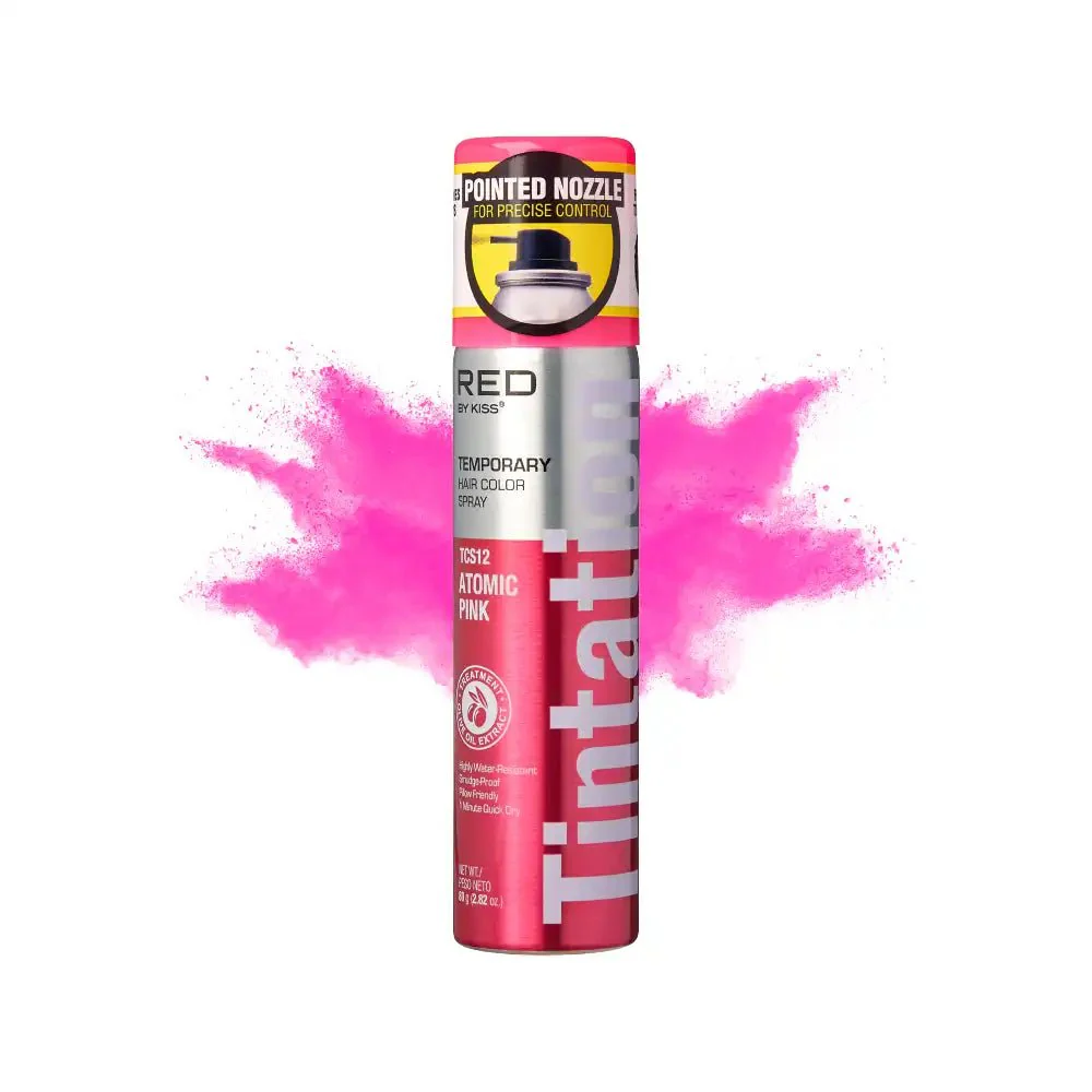 Red by Kiss Tintation Temporary Hair Color Spray – Vibrant Collection - Image 5