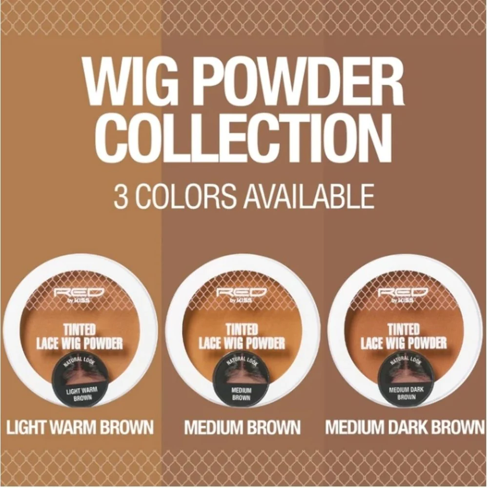 Red by Kiss Tinted Lace Wig Powder