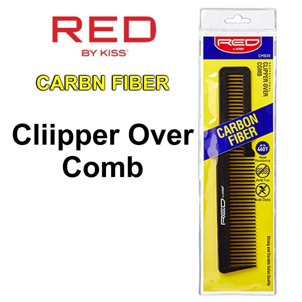 Red by Kiss Carbon Fiber Comb โ Anti-Static & Heat-Resistant - Image 2