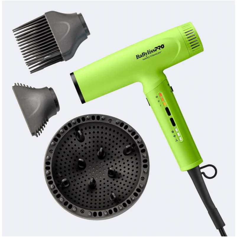 BaByliss PRO Nano Titanium 1400W Hair Dryer - Image 14