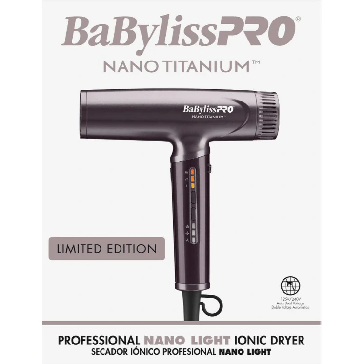 BaByliss PRO Nano Titanium 1400W Hair Dryer - Image 20