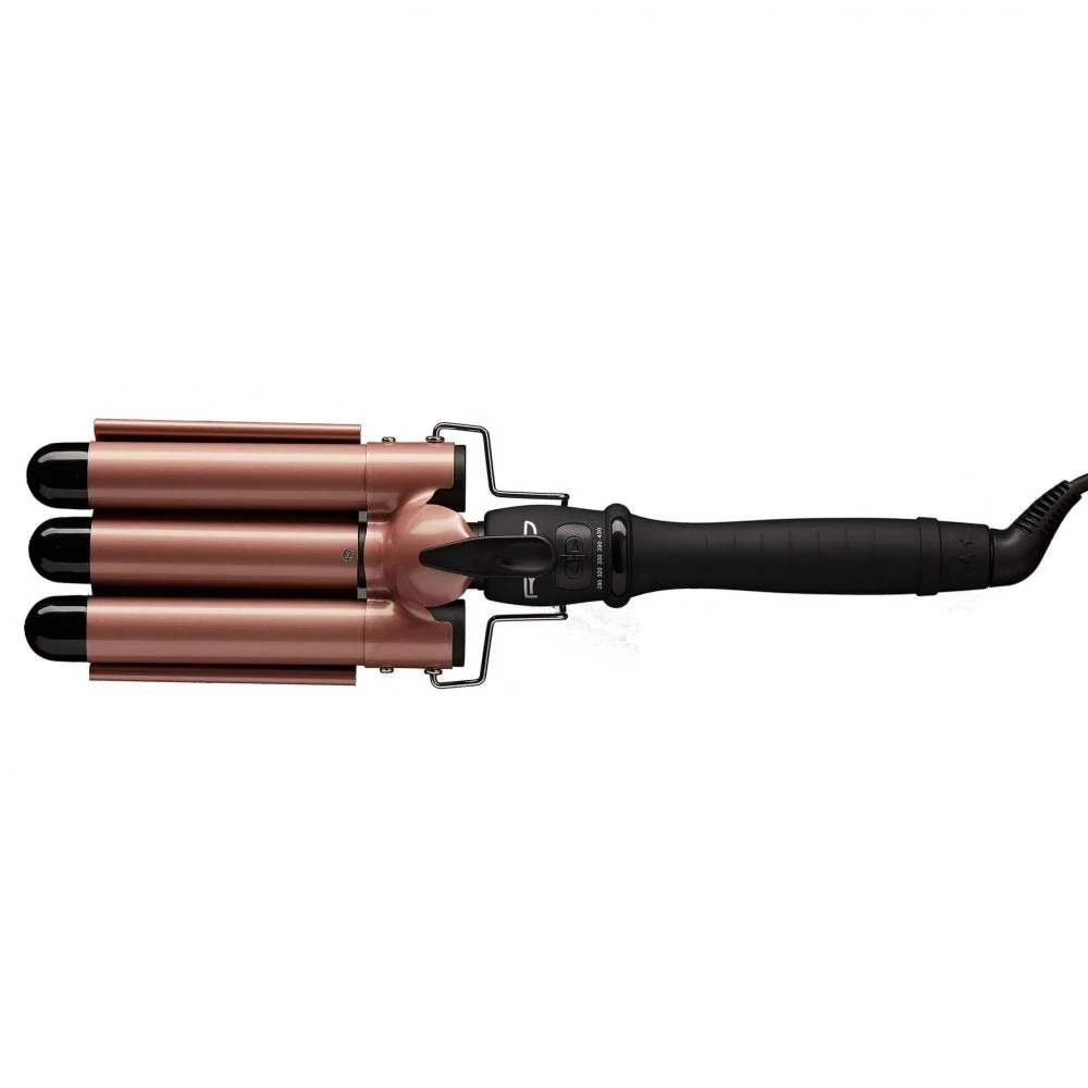 Red by Kiss Triple Barrel Hair Waver 1″ - Image 2