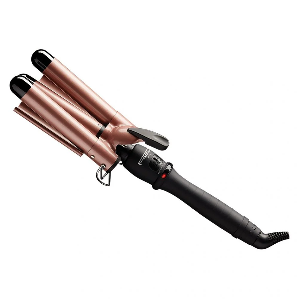 Red by Kiss Triple Barrel Hair Waver 1″ - Image 3