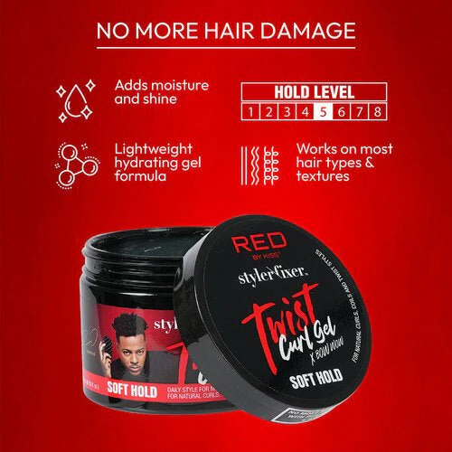 Red by Kiss Twist Curl Gel - Image 4