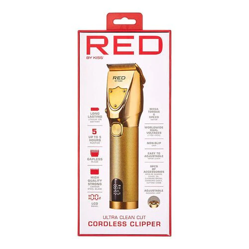 Red by Kiss Ultra Clean Cut Cordless Hair Clipper - Image 6
