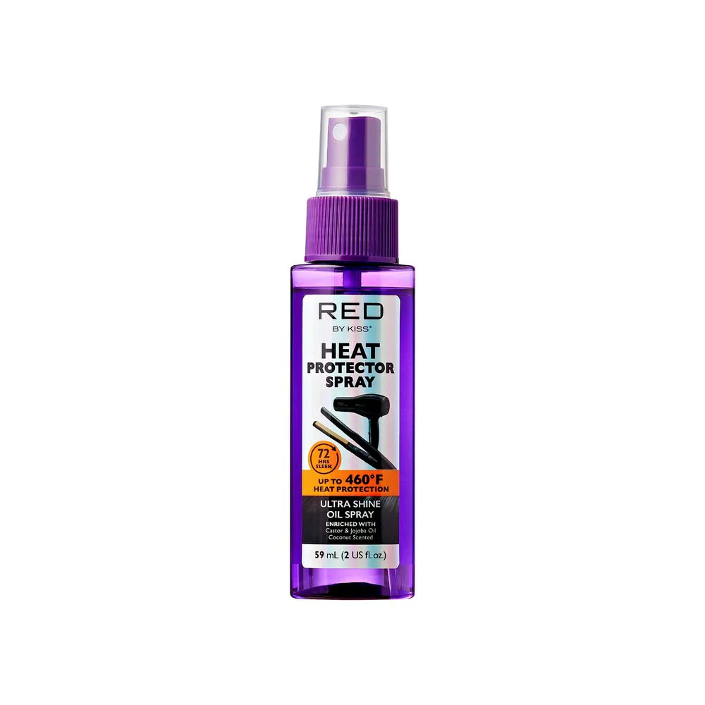 Red by Kiss Ultra Shine Heat Protector Oil Spray - Image 2
