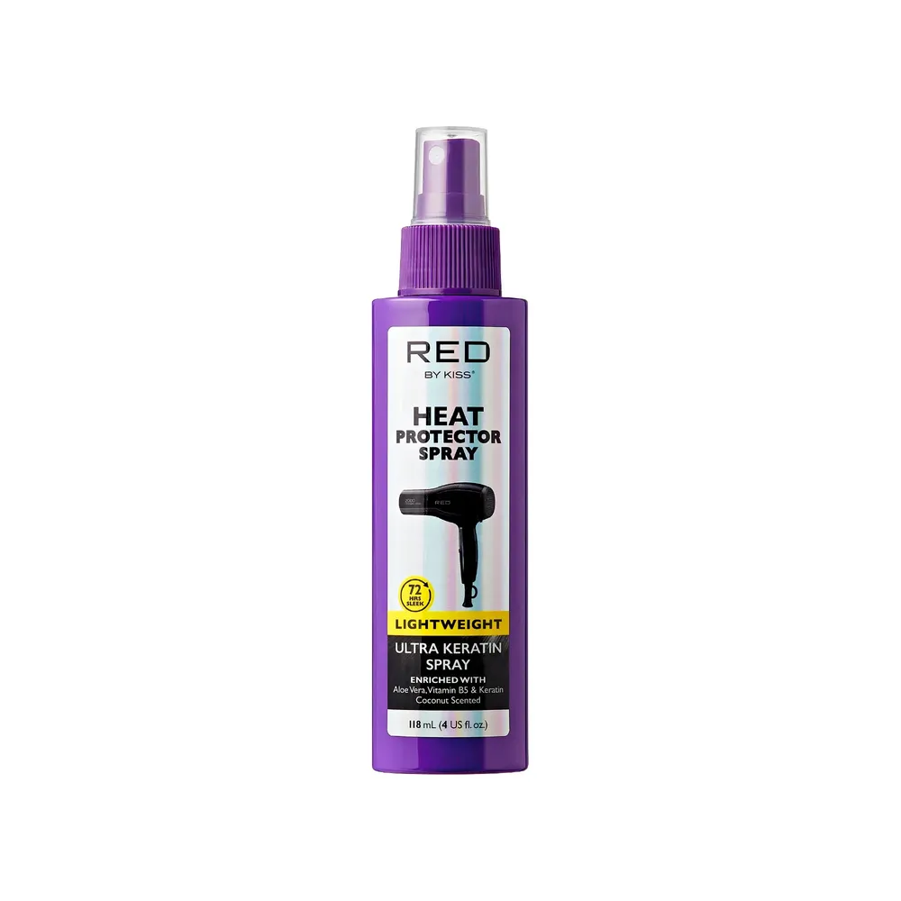 Red by Kiss Ultra Shine Heat Protector Oil Spray - Image 4