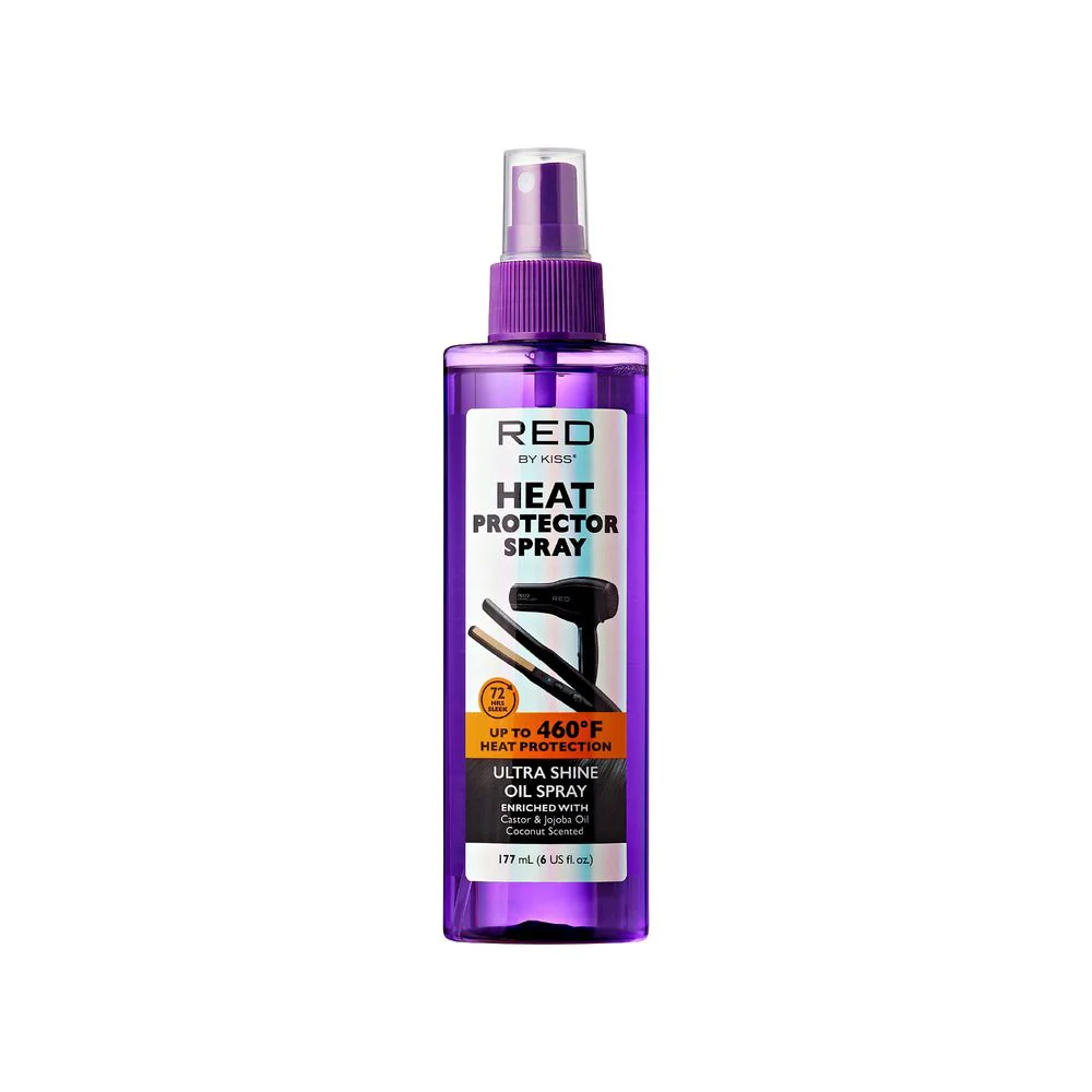 Red by Kiss Ultra Shine Heat Protector Oil Spray - Image 6