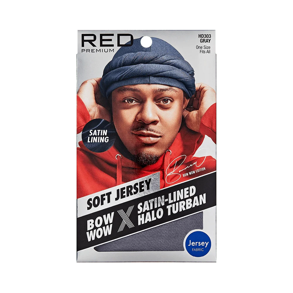 Red by Kiss Premium Bow Wow X Satin-Lined Halo Turban - Image 4