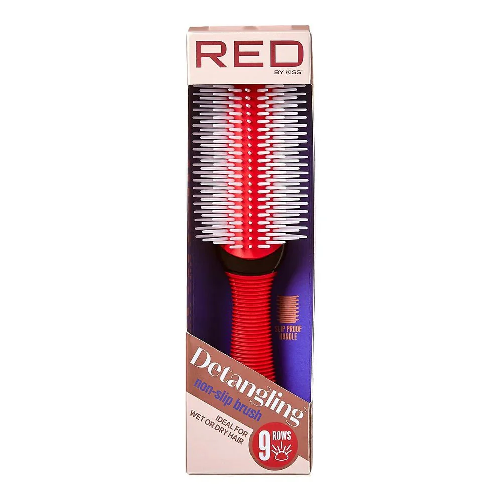 Red by Kiss Detangling Non-Slip Brush - Image 6