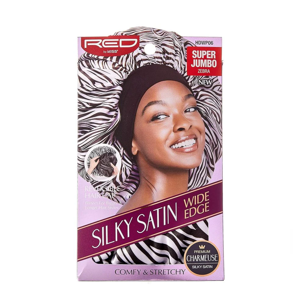 Red by Kiss Wide Edge Silky Bonnet – Jumbo - Image 4