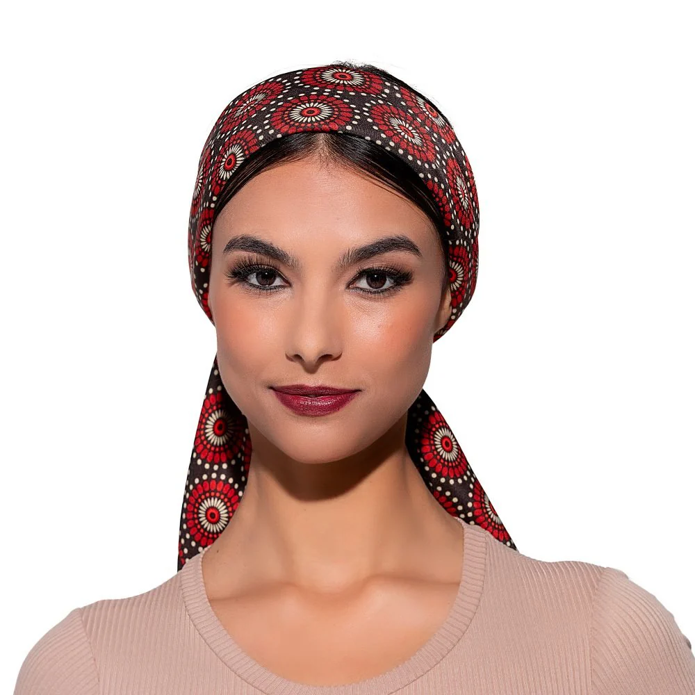 Red by Kiss Square Silky Twill Scarf 36x36 - Image 11