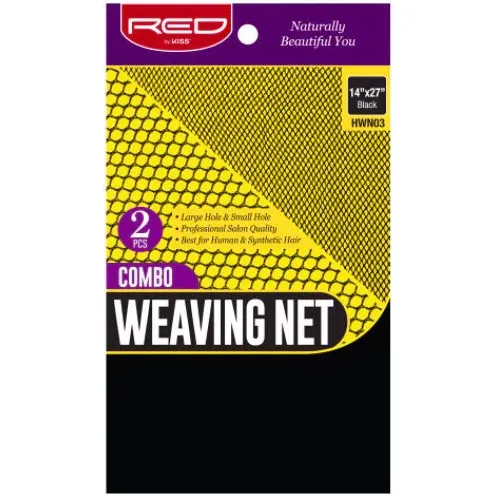 Red by Kiss 2 Pcs Weaving Net