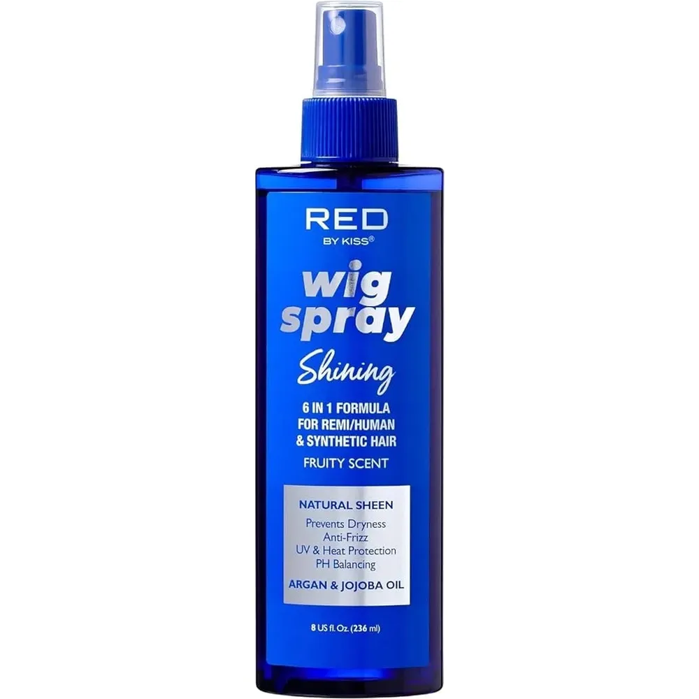 Red by Kiss Wig Spray โ Extra Shine โ 8 oz - Image 4