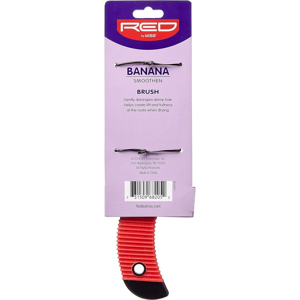 Red by Kiss Banana No Tangles Brush ā Standard Brush - Image 2