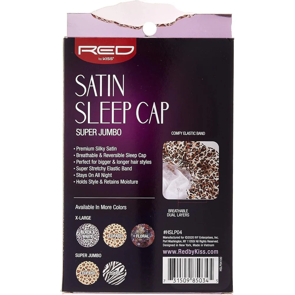 Red by Kiss Satin Sleep Cap - Image 6