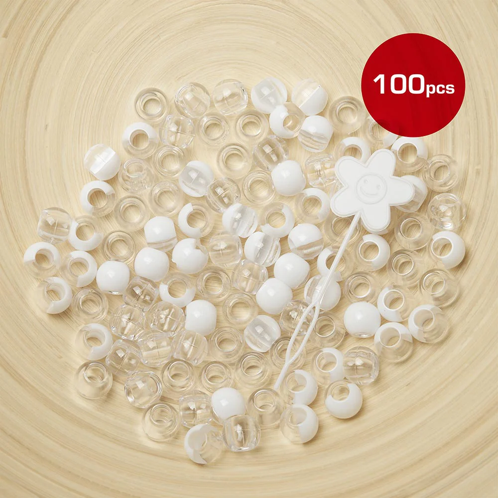 Red by Kiss X-Large Hair Beads 100pcs - Image 7