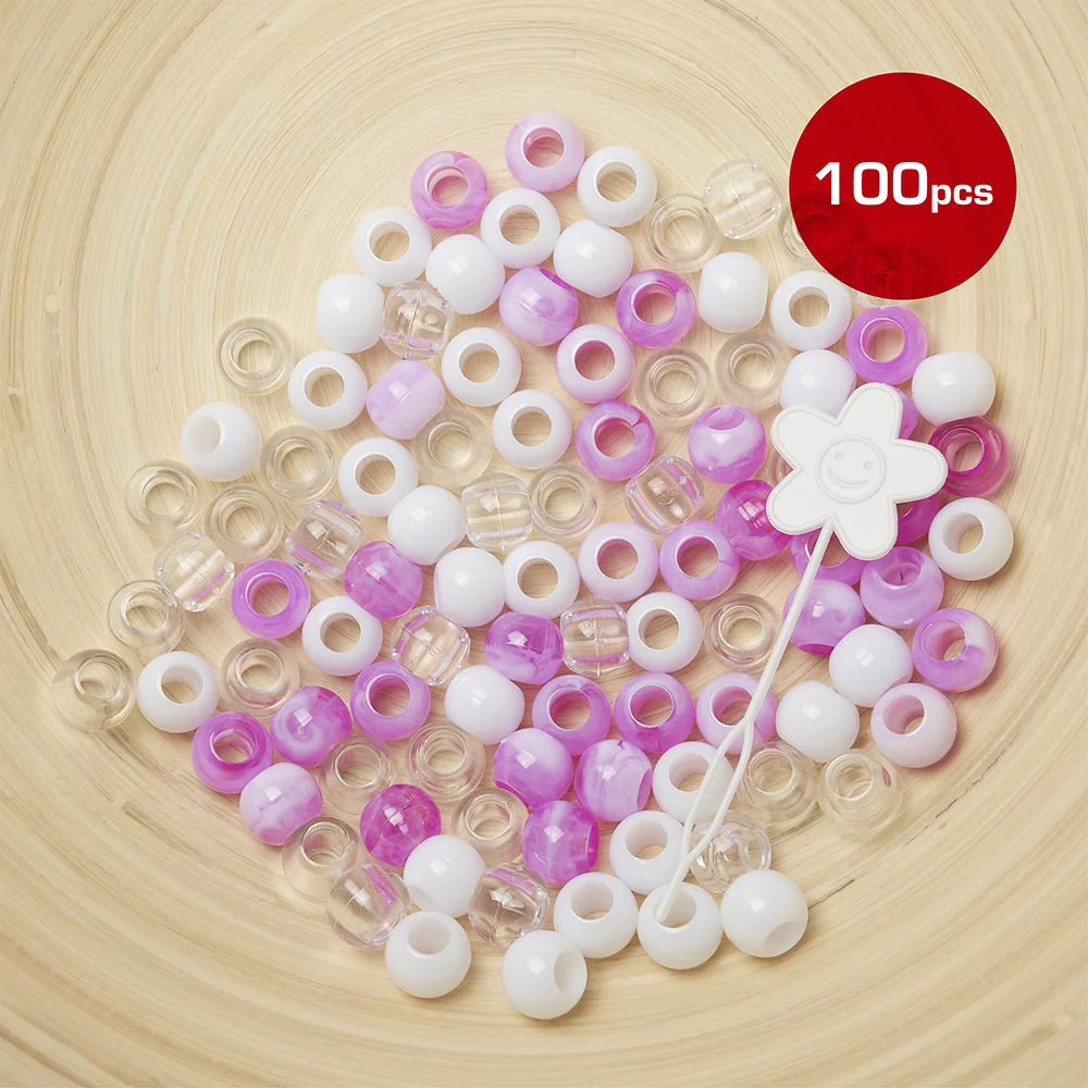 Red by Kiss X-Large Hair Beads 100pcs - Image 9
