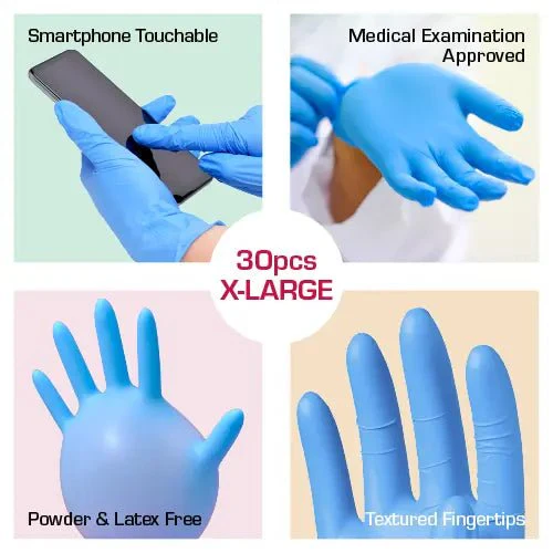 Red Nitrile Gloves โ Durable, Powder-Free Protection 30pcs Pack - Image 7