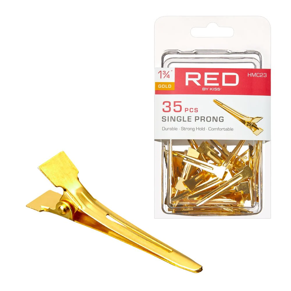 Gold Single Prong Clips β 35pcs / 70pcs
