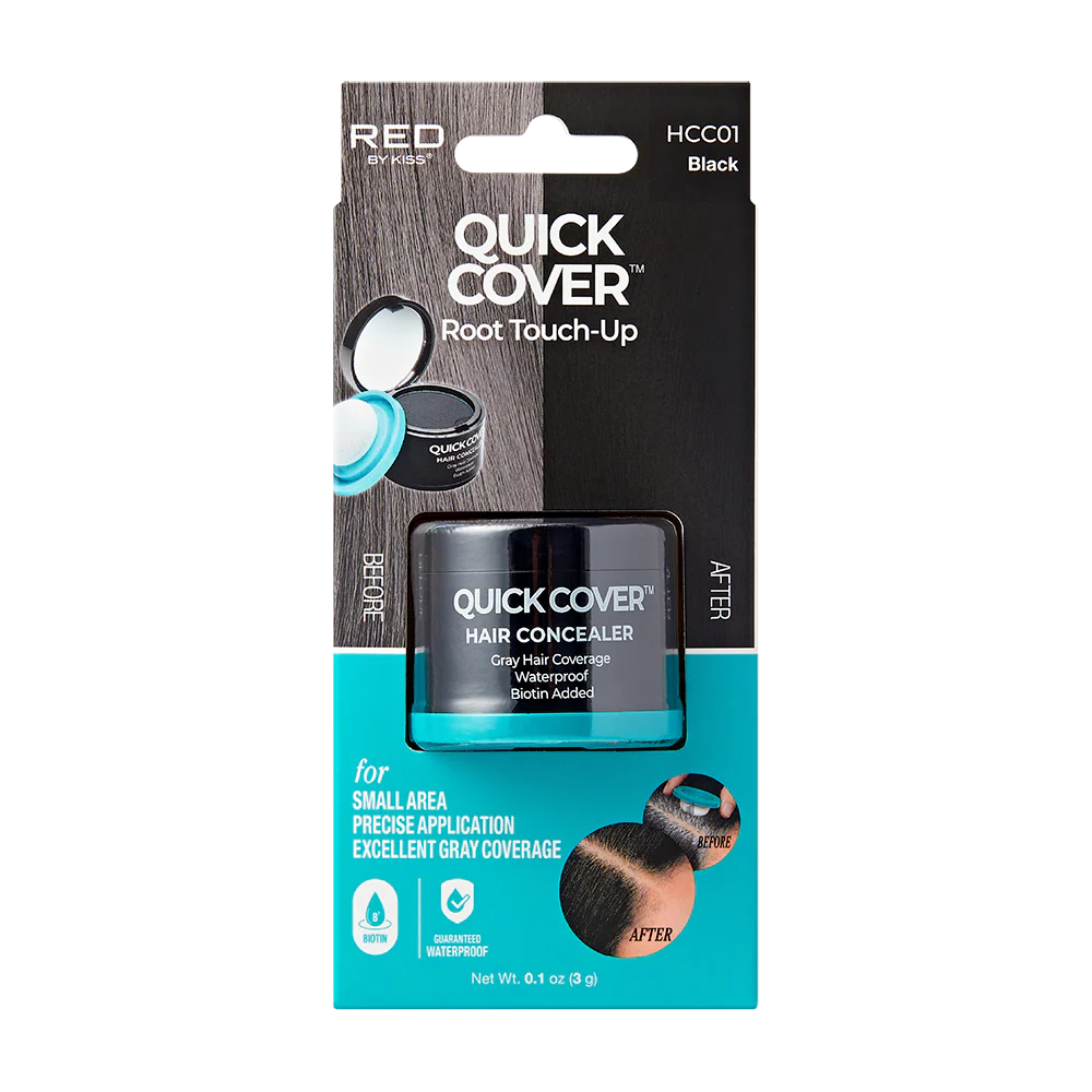 Red by Kiss Hair Concealer – Black & Dark Brown - Image 2
