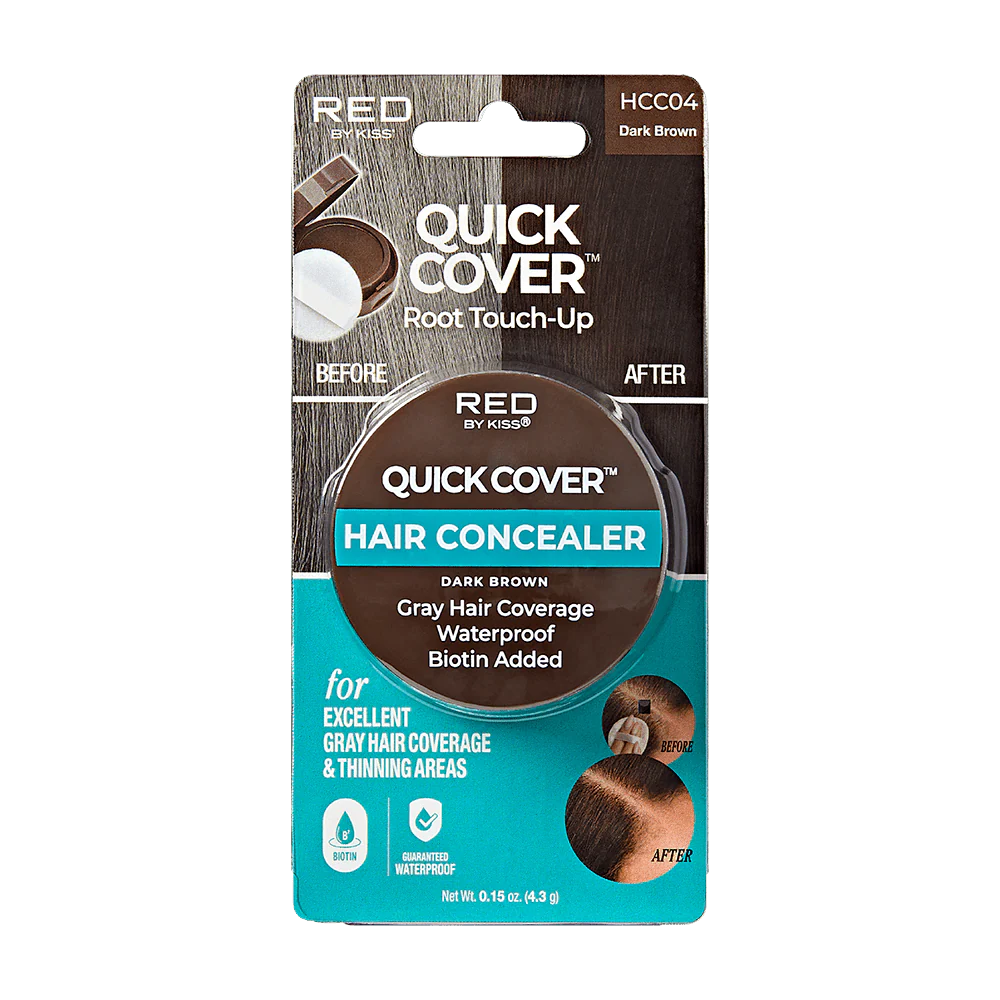 Red by Kiss Hair Concealer – Black & Dark Brown - Image 5