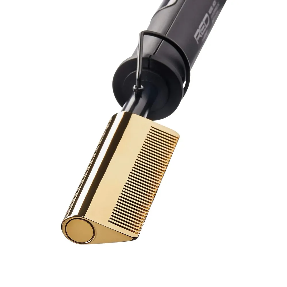Red By Kiss Hot Styler Double-Sided Pressing Comb - Image 2