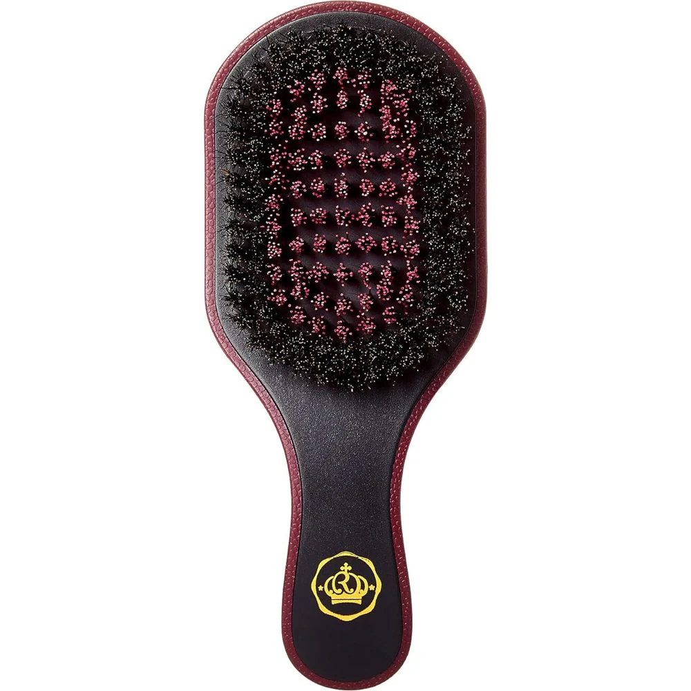 RED 360 Power Mixed Club Boar Brush X Bow Wow - Medium & Hard Bristle - Image 4