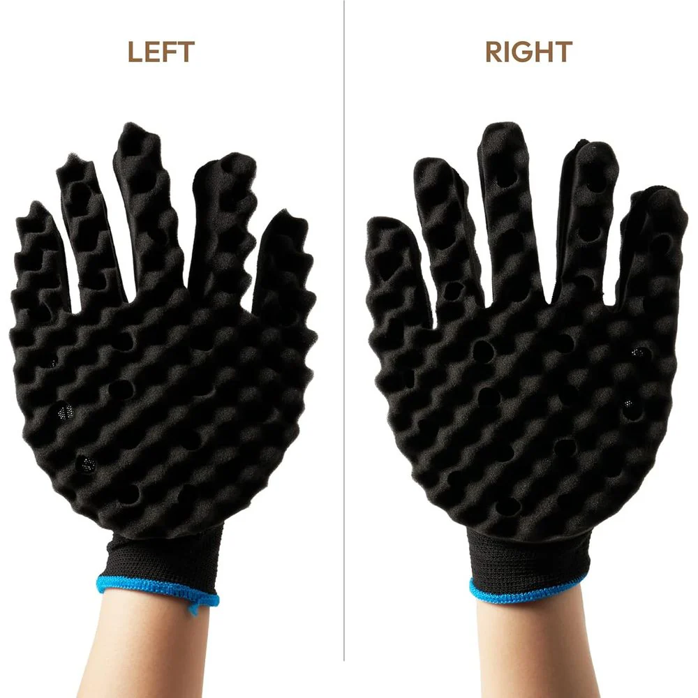 RED by Kiss Ambidextrous Twist Sponge Glove - Double-Sided - Image 3