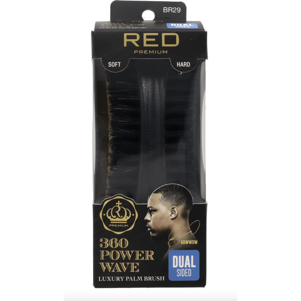 RED 360 Power Wave Brush Dual Sided - Mixed Bristle