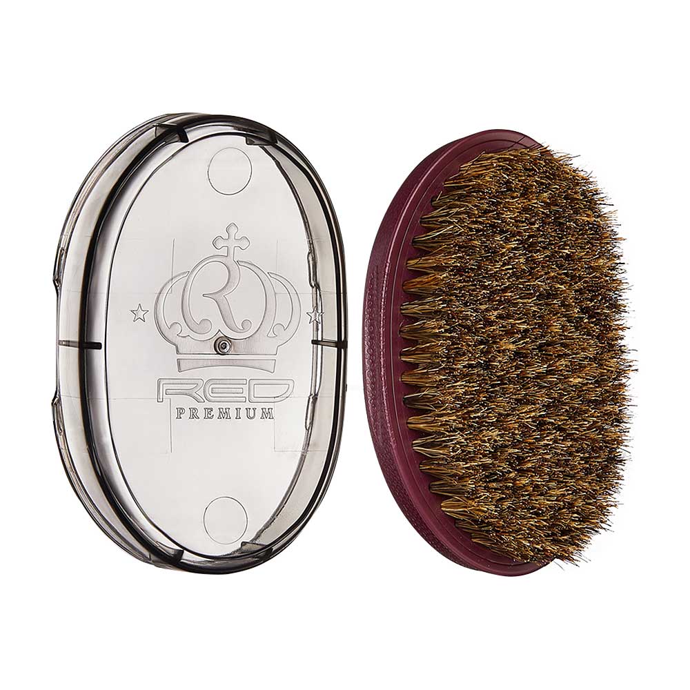 RED Pocket Wave X Bow Wow Curved Brush BR32 - Medium Bristle - Image 2