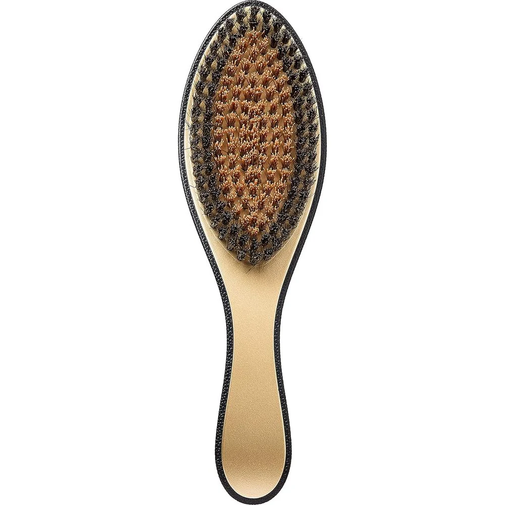 RED Metallic Boar Brush - Mixed Bristle - Image 3