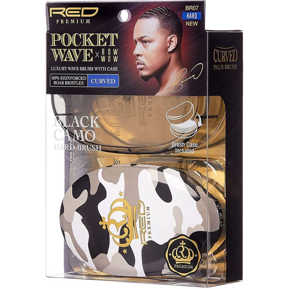 RED Rocket Wave X Bow Wow Brush - Hard Bristle - Image 2
