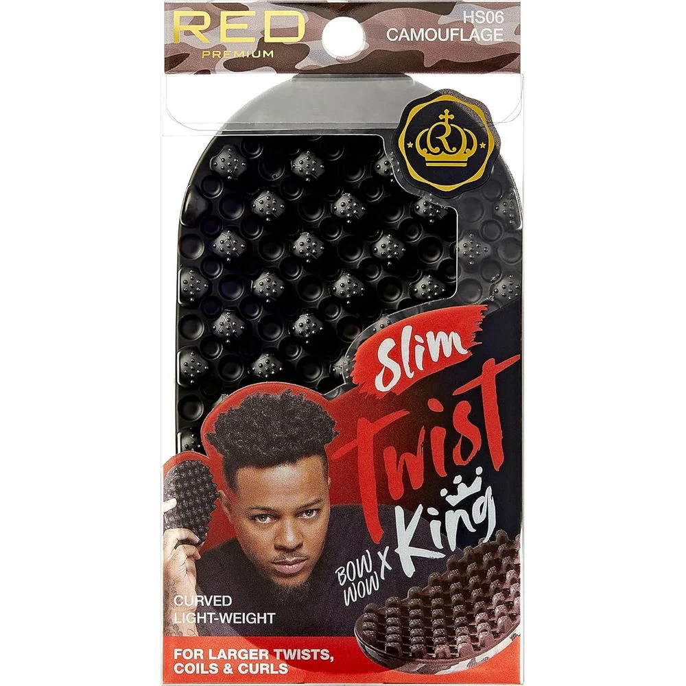 RED Premium Twist King Camouflage HS06 β Defined Natural Hair